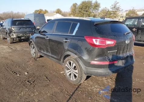 2012 Kia Sportage Ex из США, поврежденный, VIN KNDPC3A27C7333878